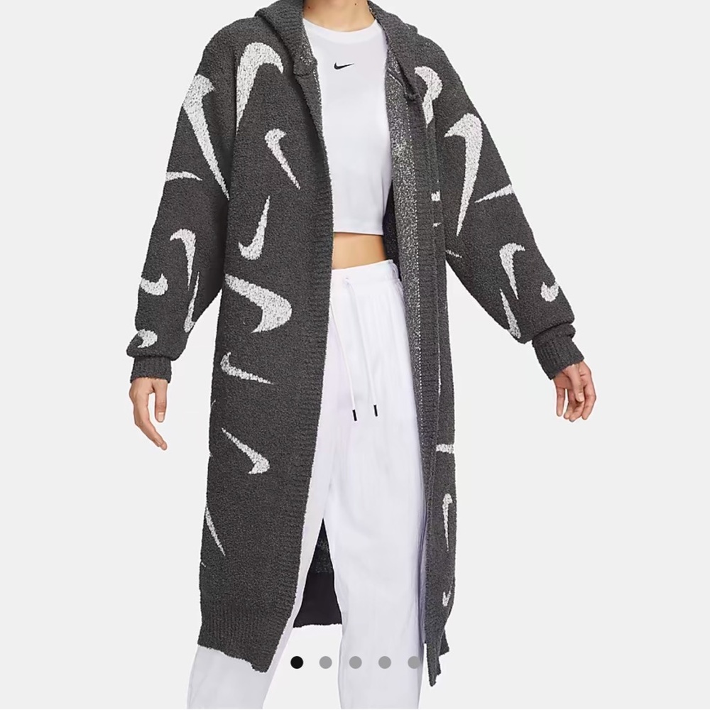 BRAND NEW WOMENS NIKE LONG CARDIGAN
